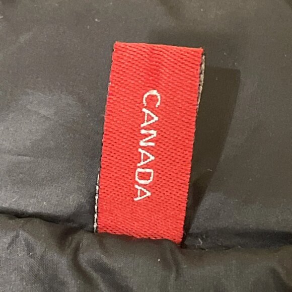 Outdoor Survival Canada Goose Down Black Parka Jacket Women's Small S - Picture 5 of 16
